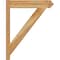 Ekena Millwork Traditional Arts & Crafts Rough Sawn Outlooker, Western Red Cedar, 6"W x 26"D x 32"H OUT06X26X32TRA03RWR - alternate 4